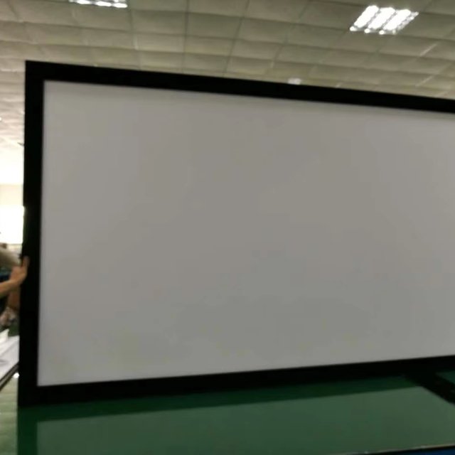 135 Inch 16:9 Fixed Frame Ultra HD Home Theater Projector Screen