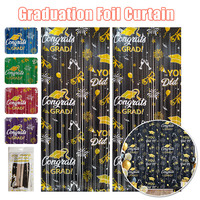 Toile de fond en aluminium plastique de 1 m * 2 m pour les événements de remise de diplômes et d'Halloween - Écologique, montage facile, décoration de fête