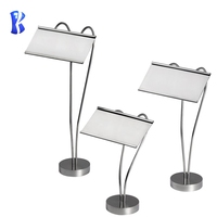 OKEY — accessoires de buffet et de restauration, en acier inoxydable, métal, bon marché, support de table, de restaurant, de mariage, pour numéro de table