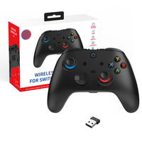 Contrôleur de commutateur sans fil 2.4G pour Nintendo Switch/PC/Android/iOS jeux manette 3D manette de jeu à Six axes contrôleur sans fil