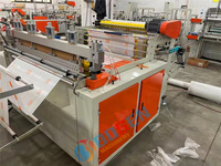 Rollo de cinta de cuerda de tracción completamente automático, bolsa de basura, máquina para hacer bolsas de basura, línea de producción