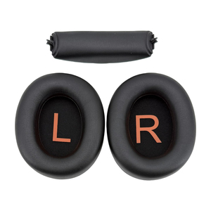 Almohadillas de repuesto para <span class=keywords><strong>auriculares</strong></span>, orejeras de cuero proteico para <span class=keywords><strong>auriculares</strong></span> QCY H3/H3 Lite <span class=keywords><strong>TOZO</strong></span> HT2 - Product Image 3