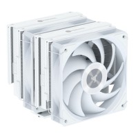 Refroidisseur d'air pour processeur FEZCOOL AL660 à double tour, ventilateur PWM à faible bruit, roulement fluide, liaison cuivre-aluminium, compatible 1700/AM4/AM5, sans éclairage