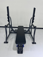 Banc plat réglable ROSEN pour exercices de musculation des épaules et de la poitrine, équipement de fitness commercial pour salle de sport