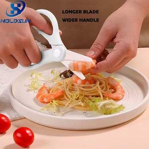 Chuyên nghiệp thực phẩm cầm tay lớp bé thực phẩm gốm kéo an toàn với nhựa xử lý và bìa cho cắt sử dụng - Product Image 5