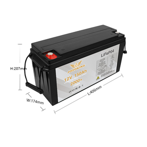 حزمة بطارية ليثيوم أيون Jozoking IP66 V 150Ah MF + دورات قابلة لإعادة الشحن نظام تخزين طاقة BMS - Product Image 4