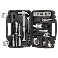 Boite d'outils manuels pour réparation de véhicule domestique, kit de réparation professionnelle de véhicule miniature, combinaison mécanique combo avec boîte