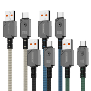 Công nghệ cao 3.1A Cáp USB Kẽm hợp kim + bện Điện thoại Di động Cáp cho Iphone 16e sam S25 Cáp de carga rapida - Product Image 6