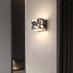 โคมไฟติดผนังไนท์ซอง หัวงตงสโตน LED 220V ไฟส่องสว่างทางเข้าห้องนอนห้องโถง - Product Image 1