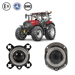 Module de phare Hella Bi-Beam L4060 avec feu de position E-mark DOT pour tracteur CASE IH 1ML 012 488-011 90mm