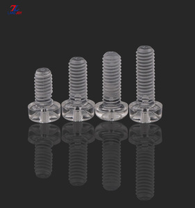 Prezzo di fabbrica m3-m6 Rotonda Pan Testa In Policarbonato PC <span class=keywords><strong>Vite</strong></span> Acrilico trasparente di <span class=keywords><strong>plastica</strong></span> a <span class=keywords><strong>vite</strong></span> - Product Image 3