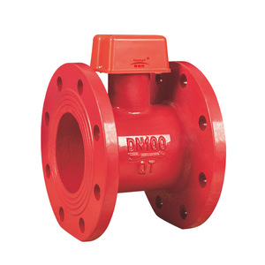 Yomtey Fire Fighting Butterfly Valve Dn100 Qt Flange Type Manual Operation - Product Image 1
