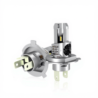Phares LED à branchement direct série Q58 Luxfighter, faisceau simple/double H4 H13, ampoules de remplacement pour voiture à haute luminosité, 1 pièce (2 pièces/1 ensemble)
