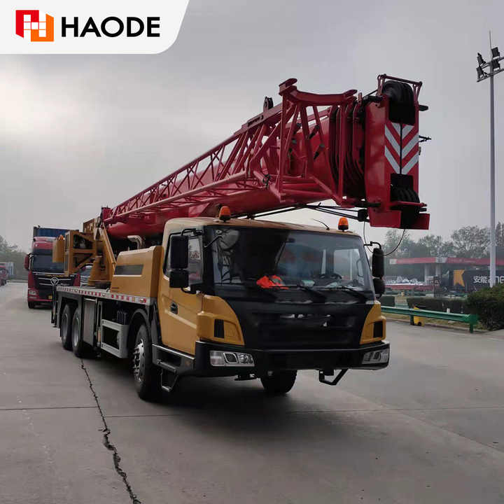 Grúa de camión usada HAODE de 100 toneladas Sany STC1000S Maquinaria de construcción con componentes principales motor bomba motor cojinete caja de cambios