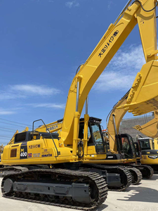 Excavatrice KOMATSU PC400 d'occasion fabriquée au Japon, godet de 1,9 m, poids opérationnel de 40 tonnes, forte capacité de travail, moteur, boîte de vitesses et PLC performants. - Product Image 5