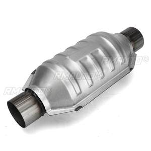 Convertidor Catalítico Universal de 400 Celdas para Soldar, Entrada/Salida de 2.25 Pulgadas, 13 Pulgadas de Longitud, Acero Inoxidable, Alto Flujo y Rendimiento - Product Image 2