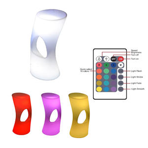 Chaise et table <span class=keywords><strong>de</strong></span> comptoir <span class=keywords><strong>de</strong></span> <span class=keywords><strong>bar</strong></span> modernes portables à LED <span class=keywords><strong>Tabouret</strong></span> <span class=keywords><strong>de</strong></span> <span class=keywords><strong>bar</strong></span> d'extérieur d'occasion bon marché pour événements, fêtes, jardin, patio Ensemble - Product Image 6