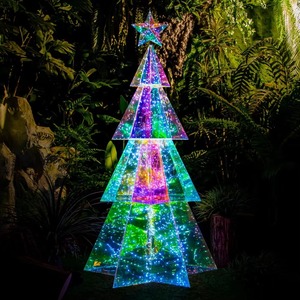 Indoor/Outdoor Christmas Tree <strong>Lights</strong> Fantasy <strong>Rainbow</strong> 64w 24v 3D LED Motif <strong>Light</strong> - Product Image 2