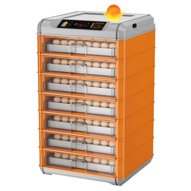 7 layers 448 chicken egg incubator smart hatching equipment poultry farm egg setter hatcher machine