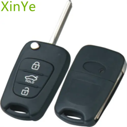 XinYe Hot Sale Cheap Price Remote Control Car Key Flip Shell For Kia HOLD