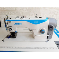 NOUVELLE MACHINE À COUDRE À POINT DROIT JACK 5558G AVEC COUPE-BORD ET DISPOSITIF DE PIPING, MACHINE À COUDRE INDUSTRIELLE POUR VÊTEMENTS À VENDRE