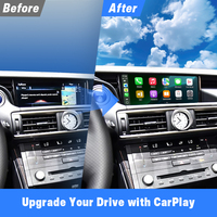 Boîtier d'interface Linux pour Lexus RC 2018-2020, CarPlay sans fil, Android Auto, module GPS, décodeur avec WiFi, autoradio Binarytek