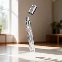 Flacon en verre vide rechargeable pour cosmétiques et parfums, atomiseur de voyage 5, 10, 20 ml, impression personnalisée en usine