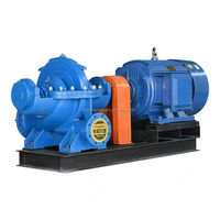 Pompe centrifuge à haut débit, pompe centrifuge à double volute, aspiration, support OEM, conception à carter divisé