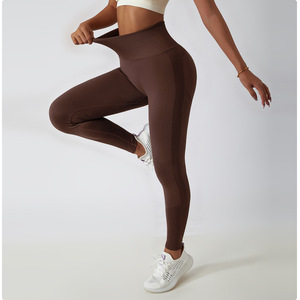 Leggings de yoga pour femmes, taille haute, effet push-up, <span class=keywords><strong>sexy</strong></span>, 87 % polyester, 13 % élasthanne - Product Image 2