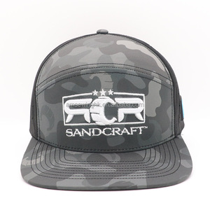 Gorras de Béisbol de Popelina Oxford con Bloques de Color, Personalizadas, Unisex, de 7 Paneles, Estilo Deportivo, con Logotipo Bordado en 3D de Alta Calidad - Product Image 1