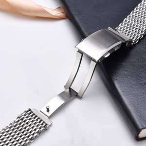 JAETIUM 316L Stainless Steel <b>Watch</b> Deployment Clasp Folding Buckle Double Push Button <b>Watch</b> Band Replacement Clasp - Product Image 6