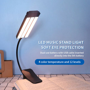 Joystar 5W Mini Book Light Lampe Rechargeable Cilp-on Book 4 Mode Protection des yeux Portable Book Lights à vendre - Product Image 1