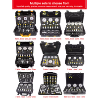 Vente flash Ensemble de manomètres hydrauliques Kits de test de diagnostic pour pièces de moteur d'excavatrice 0-3500