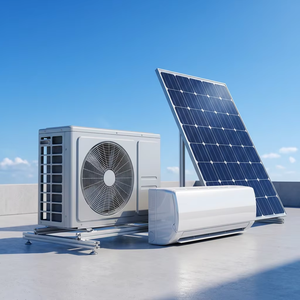 เครื่องปรับอากาศไฮบริด ACDC 18000BTU พลังงานแสงอาทิตย์ ระบบทำความเย็นและความร้อน แบบแยกส่วน พร้อมระบบสมาร์ท WIFI รุ่น GD-9K-CH ระบบขับเคลื่อนด้วยพลังงานแสงอาทิตย์โดยตรง (ไม่มีระบบ Ex) - Product Image 5