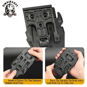 Kit de système de verrouillage rapide QLS, fourche de verrouillage et plaque de montage pour holster tactique, accessoires d'attache pour holster QLS avec quincaillerie - Product Image 5