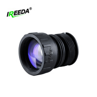 Lensa Optik Penglihatan Malam IREEDA F-number 1.2 Lensa Objektif Panjang Fokus 27mm IP67 untuk PVS14 PVS31