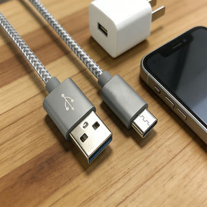 Cable USB 2.0 a Tipo-C, Carga Rápida de 5A, Trenzado de Nailon, Conductor de Cobre Puro para Teléfonos Móviles y Tabletas - Product Image 6