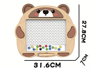Lavagna Magnetica per Disegnare, Giocattolo con Animali Cartoon: Elefante, Maiale, <span class=keywords><strong>Koala</strong></span>, Rana, Lavagna per Scrivere e Disegnare per Bambini - Product Image 3