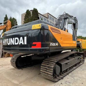 Excavadora Hyundai 350Lvs usada, oruga de 35 toneladas con bajas horas de trabajo, mejor rendimiento de ventas - Product Image 2