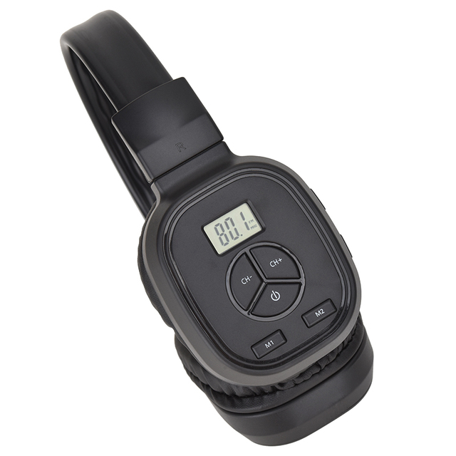 Portable Personal FM Radio Headphones FM Headset Radio Headphone Receiver for Large Meeting Simultaneous Interpretation