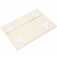 Boîte cadeau pliable personnalisée avec fermeture magnétique, emballage en papier, boîte en carton imprimé pour la vente au détail et les cadeaux