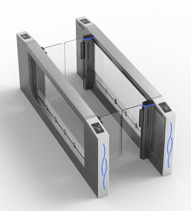 Barriera Automatica Moderna AB con Tornello a Battente in Acciaio Inox Anti-Intrusione per Uffici Aeroporti Stazioni della Metropolitana - Product Image 1