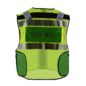Gilet de sécurité réfléchissant pour <span class=keywords><strong>ambulance</strong></span>, disponible en tailles personnalisées, durable, pour médecins et ambulanciers - Product Image 2