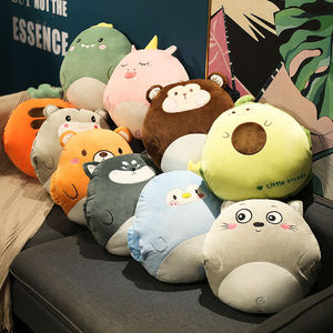 Personalizzato 3 in 1 Peluche cuscino giocattolo con coperta scaldamani Set di animali Plushie aria condizionata cuscino trapunta <span class=keywords><strong>Manta</strong></span> Almohada Peluche - Product Image 4