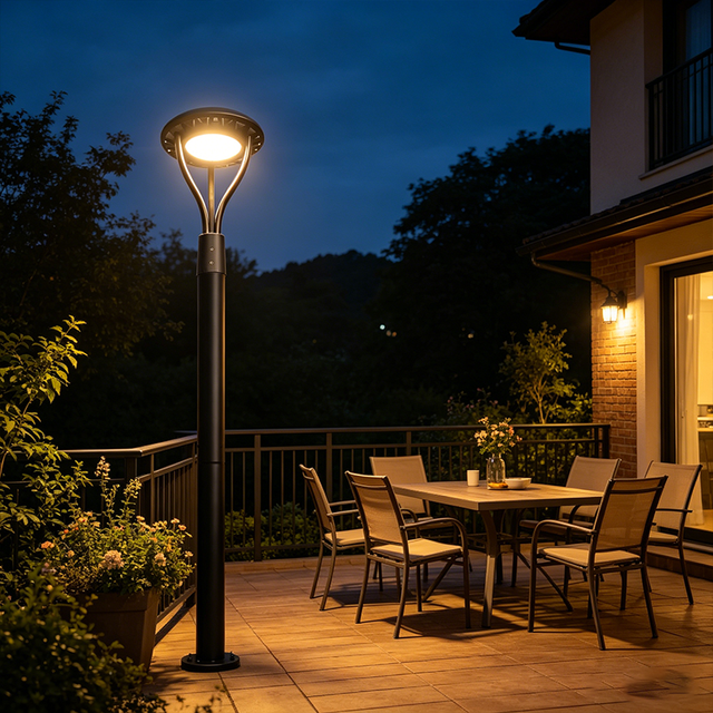 Outdoor Solar IP65 Waterproof LED Garden Lights Die-cast Aluminum for Garden & Street Lighting Support OEM ODM