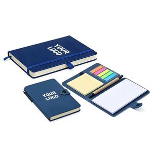 Cheap Customizable Wholesale Notebook With Custom Logo Pu Leather Hardcover Cover School Office Business Gift Notebooks - Product Image 1
