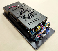 Amplificateur de caisson de basses actif de classe D 2400W, 4ohm, haut-parleur de basse de 18 pouces pour caisson de basses d'extérieur et de boîte de nuit
