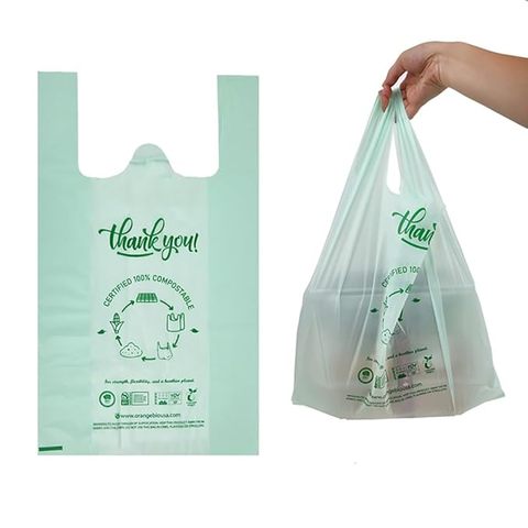 Biodegradable T-Shirt Shopping Bag