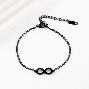 Pulsera de Acero Inoxidable Chapada en Oro con Símbolo de Infinito Ywyougang, Cadena Delgada Minimalista Ajustable, Amor Eterno, Regalo de Joyerí<span class=keywords><strong>a</strong></span> <span class=keywords><strong>para</strong></span> Mujer - Product Image 5