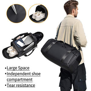 Tas Travel selempang bahu tunggal bagasi portabel bisnis tahan air Logo kustom pabrik multi-fungsi kapasitas besar - Product Image 4